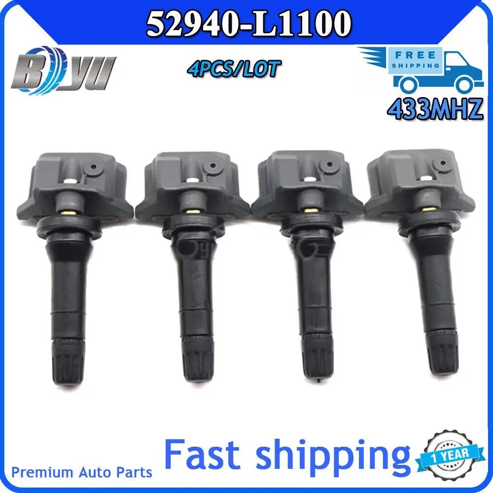 TPMS Ÿ̾ з  ͸ ý,  ҳŸ DN8 Ʈ  佺 19-23 , 52940-L1100, 433Mhz, ǰ